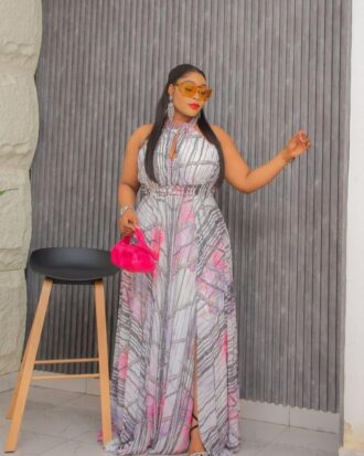 Midnight Grace Sleeveless Luxury Gown